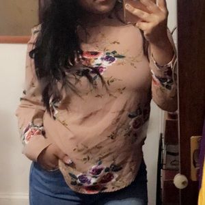 Floral blouse